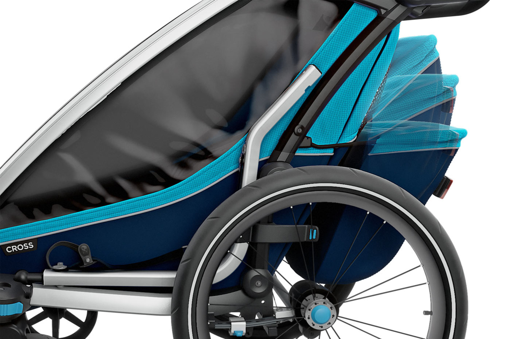 Thule chariot cross 2 blue outlet