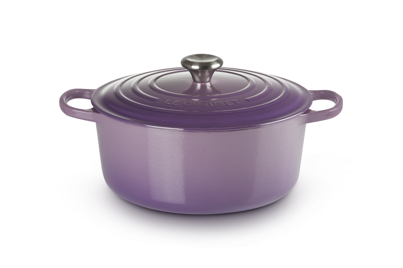 Le Creuset gietijzeren ronde braadpan 24 cm / 4.2 liter - ultra violet