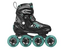 Inline skate ROCES Moody TIF girl - black / aqua