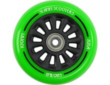 Slamm Nylon Core wiel - 100 mm - groen