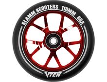 Slamm V-TEN II stuntstep wiel - 110 mm - rood