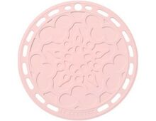 Le Creuset siliconen onderzetter - shell pink