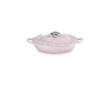 Le Creuset gietijzeren campagnard bloesem 26 cm / 2.2 liter - shell pink