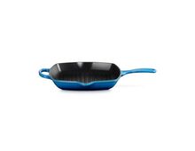 Le Creuset vierkante gietijzeren Grillit® - 26 cm - azure