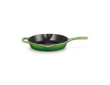 Le Creuset gietijzeren hoge skillet - 26 cm / 2 liter - bamboo