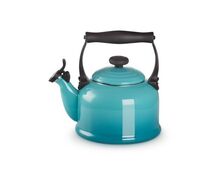 Le Creuset fluitketel Tradition - caribbean blue