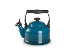 Le Creuset fluitketel Tradition - deep teal