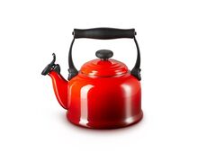 Le Creuset fluitketel Tradition - kersenrood