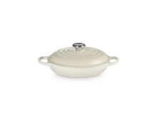 Le Creuset gietijzeren campagnard 30 cm / 3.5 liter - meringue