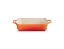 Le Creuset gietijzeren braadslede 37cm x 29cm / 6.6 liter - oranjerood