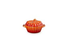 Le Creuset aardewerken mini-braadpan pompoen -  0.35 liter - oranjerood