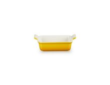 Le Creuset aardewerken rechthoekige ovenschaal - 19 cm / 1.1 liter - nectar