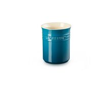 Le Creuset aardewerken spatelpot - deep teal