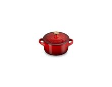 Le Creuset aardewerken mini-braadpan Holly - 10 cm / 0.25 liter - kersenrood