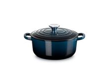 Le Creuset gietijzeren ronde braadpan 20 cm / 2.48 liter - nuit