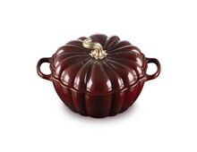 Le Creuset gietijzeren pompoen braad- stoofpan 24cm - garnet