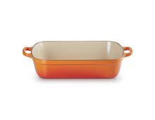 Le Creuset gietijzeren braadslede 33 cm / 4.9 liter - oranjerood