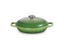 Le Creuset gietijzeren campagnard 26 cm / 2.2 liter - bamboo