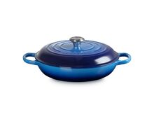 Le Creuset gietijzeren campagnard 28 cm / 2.8 liter - azure