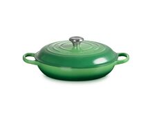 Le Creuset gietijzeren campagnard 28 cm / 2.8 liter - bamboo