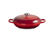 Le Creuset gietijzeren campagnard 28 cm / 2.8 liter - kersenrood