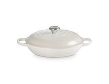 Le Creuset gietijzeren campagnard 28 cm / 2.8 liter - meringue