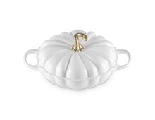 Le Creuset gietijzeren pompoen campagnard 28cm / 2.5 liter - wit