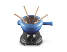 Le Creuset gietijzeren fondueset - 2 liter - azure