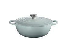 Le Creuset gietijzeren marmite - 28 cm / 4.9 liter - sea salt