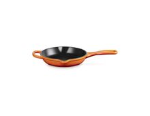 Le Creuset ronde gietijzeren skillet - 16 cm - oranjerood