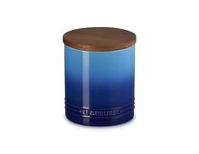 Le Creuset aardewerken voorraadpot 1.1 liter - azure