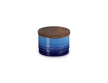 Le Creuset aardewerken voorraadpot 0.20 liter - azure