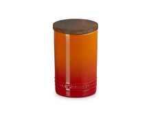 Le Creuset aardewerken voorraadpot 0.77 liter - oranjerood