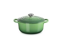 Le Creuset gietijzeren ronde braadpan 20 cm / 2.4 liter - bamboo