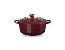Le Creuset gietijzeren ronde braadpan 20 cm / 2.4 liter - garnet