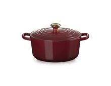 Le Creuset gietijzeren ronde braadpan 22 cm / 3.3 liter - garnet