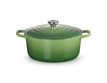 Le Creuset gietijzeren ronde braadpan 28 cm / 6.7 liter - bamboo