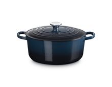 Le Creuset gietijzeren ronde braadpan 28 cm / 6.7 liter - nuit