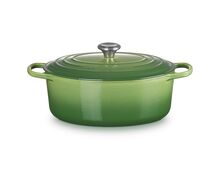 Le Creuset gietijzeren ovale braadpan 31 cm / 6.3 liter - bamboo