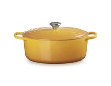 Le Creuset gietijzeren ovale braadpan 31 cm / 6.3 liter - nectar