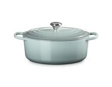 Le Creuset gietijzeren ovale braadpan - 31 cm / 6.3 liter - sea salt