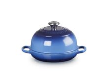 Le Creuset gietijzeren broodpan 24 cm / 1.6 liter - azure