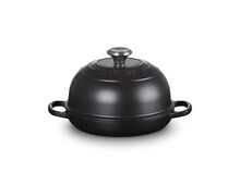Le Creuset gietijzeren broodpan 24 cm / 1.6 liter - mat zwart