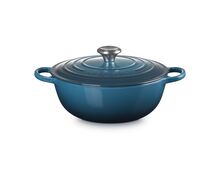 Le Creuset gietijzeren marmite - 26 cm / 4.1 liter - deep teal