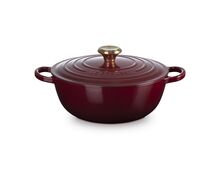 Le Creuset gietijzeren marmite - 26 cm / 4.1 liter - garnet