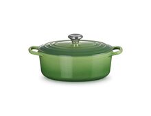 Le Creuset gietijzeren ovale braadpan - 27 cm / 4.1 liter - bamboo