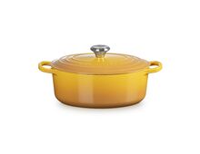 Le Creuset gietijzeren ovale braadpan - 27 cm / 4.1 liter - nectar