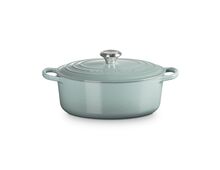Le Creuset gietijzeren ovale braadpan - 27 cm / 4.1 liter - sea salt