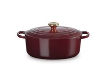 Le Creuset gietijzeren ovale braadpan - 29 cm / 4.7 liter - garnet