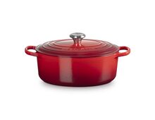 Le Creuset gietijzeren ovale braadpan - 29 cm / 4.7 liter - kersenrood